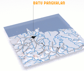 3d view of Pangkalan Batu